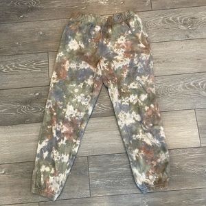 tie dye sweatpants